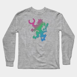 An Tir Pride - Polysexual - Silhouette Long Sleeve T-Shirt